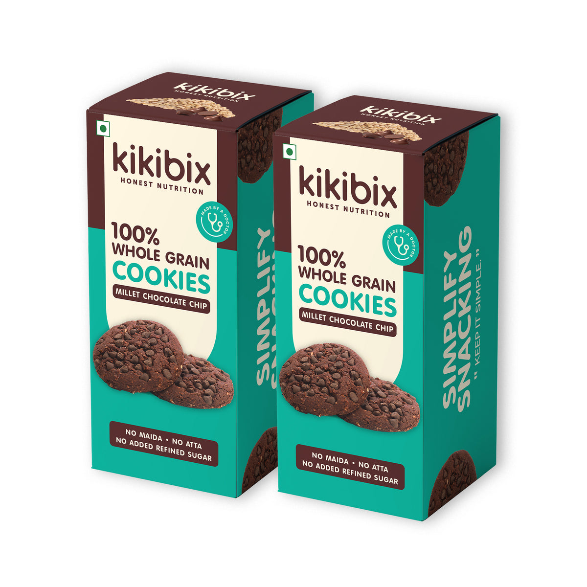 Millet Chocolate Chip Cookies – Kikibix